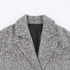 European and American style, French style, women's clothing, fashionable and versatile herringbone twill coat jacket 4968223