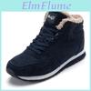 Boots Mens Winter Shoes Men Fashion Snow Boots Shoes Plus Size Winter Sneakers Ankle Men Shoes Winter Boots Black Blue Footwear