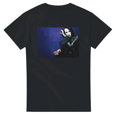 Marilyn Manson Graphic T-Shirt - Heavyweight Cotton Classic Fit