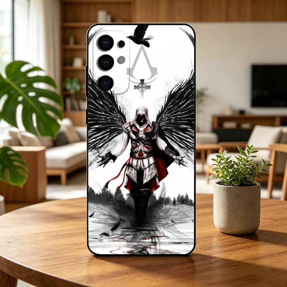 Game Assassins Creed Phone Case For Samsung S25,S24,S21,S22,S23,S30,Ultra,S20,Plus,Fe,Lite,Note,10,Black Cover