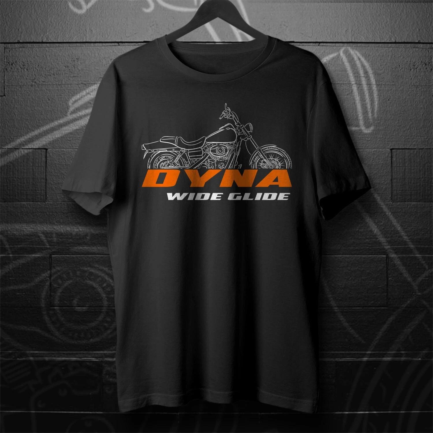 For Harley-Davidson FXDWG Dyna Wide Glide 1993-2017 fans - Motorcycle T shirt 4XL