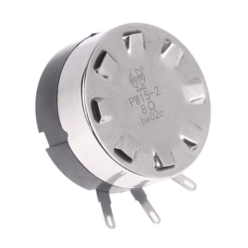 Wx200 High Power 15W Single-Turn Double-Wire Wound Potentiometer 8 Ohm 8omega Shaft Length 15Mm Audio Attenuator