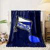Hertha BSC Flag Blanket for All Seasons Blanket Lunch Break Throw Gift