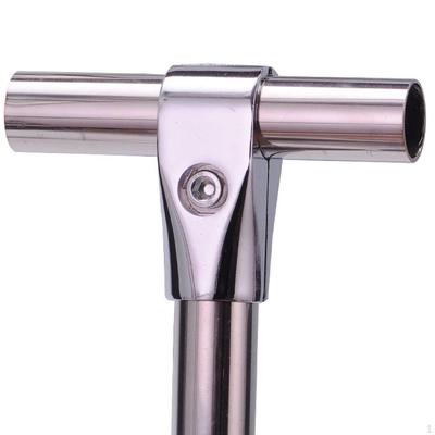 T-Rohrverbinder Kupplung Innendurchmesser 0,98 Zoll Anschlussstück T-Klemme für Zaun