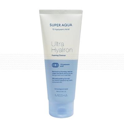 Super Aqua Ultra Hyalon pěnivý čisticí prostředek 200 ml, 1 bal