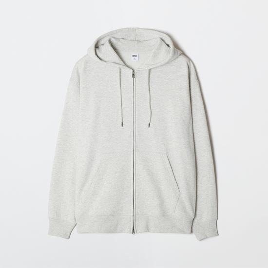Men s 2-Way Hoodie Zip-up (Fleece Lined) (SPMZF4TC02 RE) S чёрный