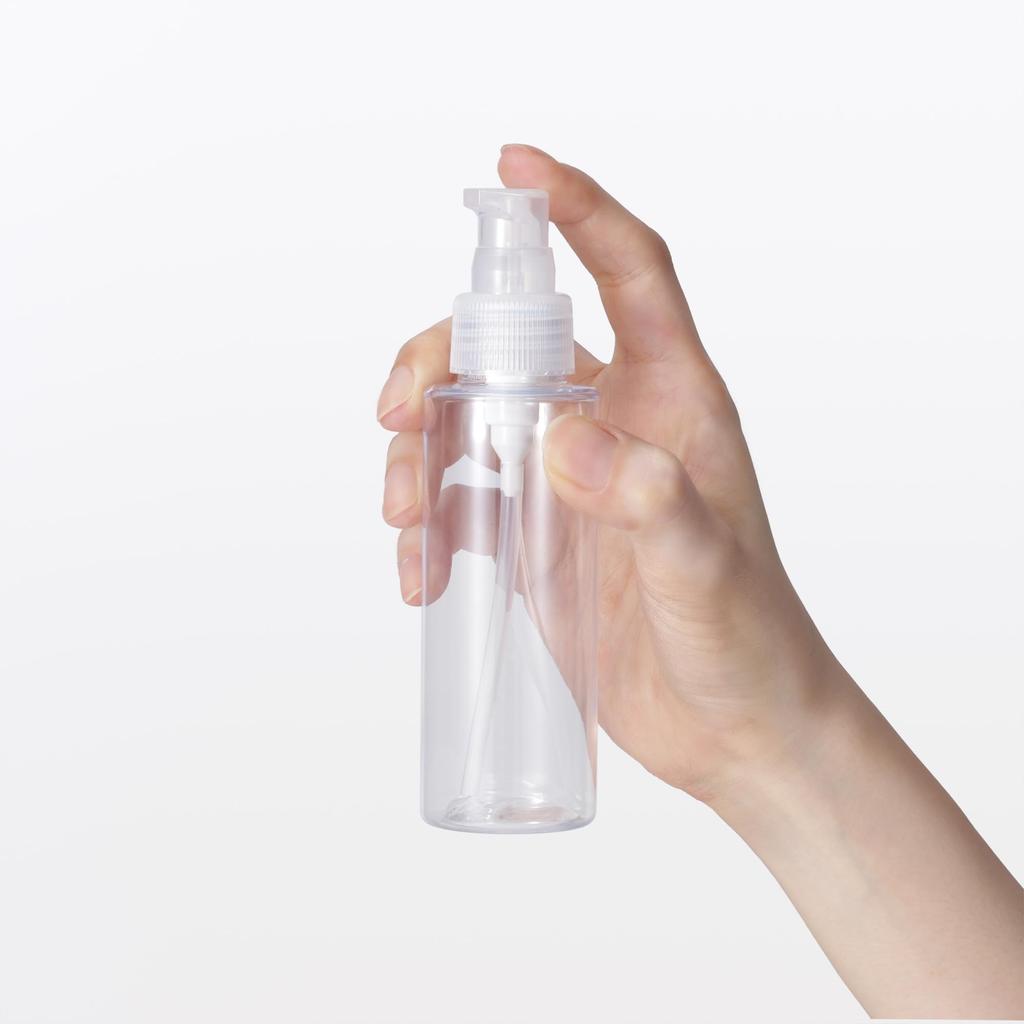 MUJI PET Small Pump 18994267 Bottle, 100ml,