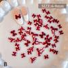 50 Pcs Mix Colorful Cute Bow Ribbon Resin Nail Art Decorations 3D Butterfly Nail Charm Jewelry Fashion DIY Accessories Manicure