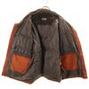 FIRSTDOWN Down Jacket M Orange Men's Used