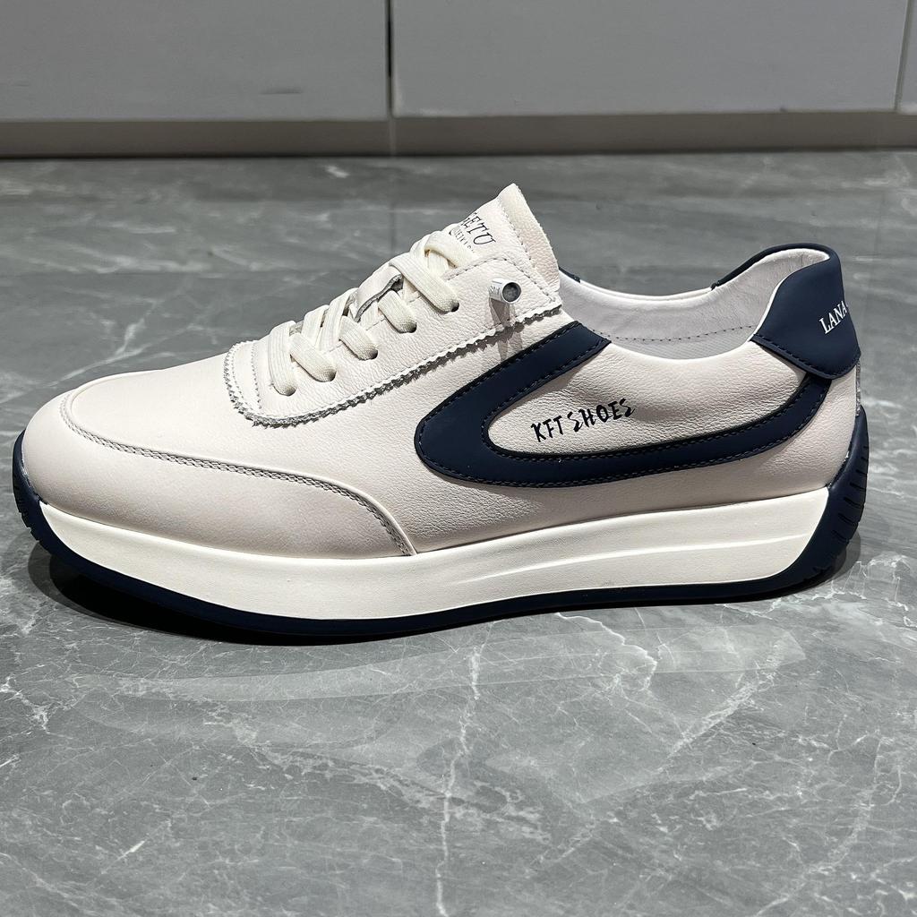 Herren 2025 Sommer Echtleder Casual Skate- & Laufschuhe - Trendiger Forrest Gump Stil.
