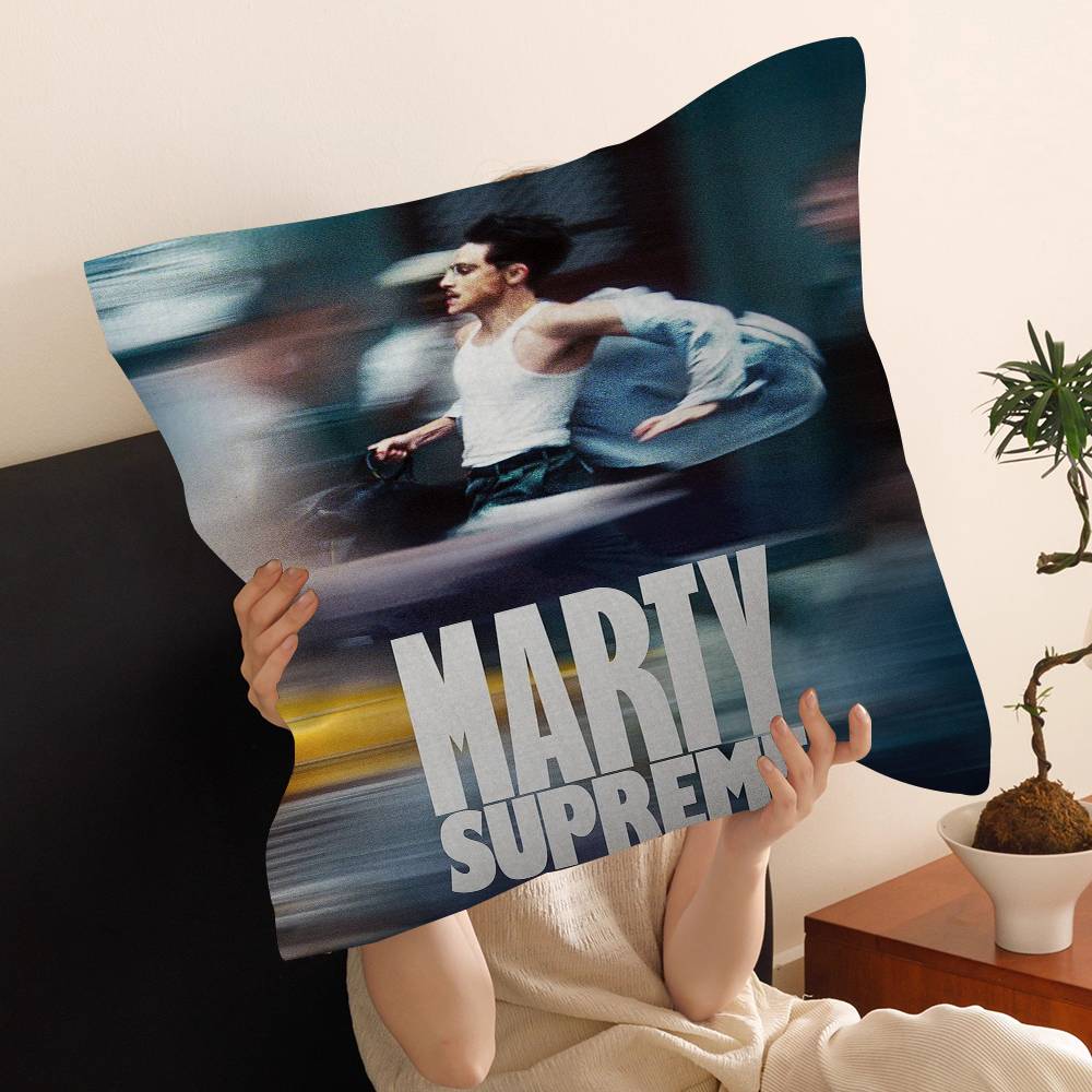 Movie M-Marty Supreme Pillow Gifts Home Office Furnishings Bedroom Sofa Car Cushion Cover Case 45X45Cm