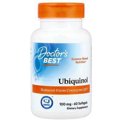 IHerb Doctor's Best Ubiquinol met Kaneka QH 100mg Softgels, 60 Stuks
