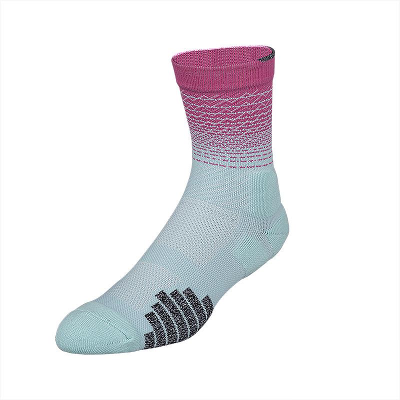 Simple Design Basketball Sports Socks Dye Gradient Color Sports Socks Customer Choice