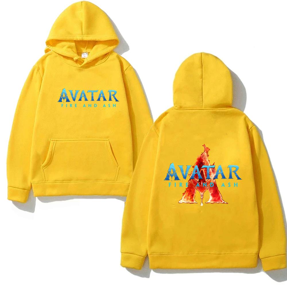 Avatar Fire and Ash Tops Popular Characters Print Hoodies Fashion Street Sweatshirts Autumn Casual Fleece Hooded Pullovers