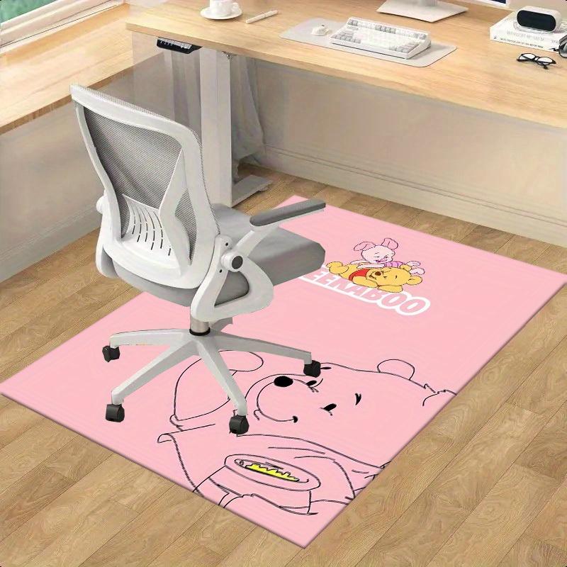

1pc, Peekaboo Winnie the Pooh Home Decor Rug - Cute Cartoon Bear & Piglet Floor Mat for Room, Playroom, or Office Chair Cover Gift P186 60cm by 90cm