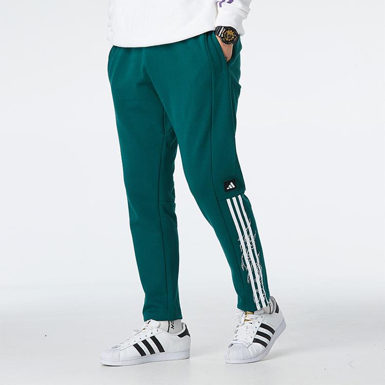 Adidas UB Webhose Dekofleece-gefüttert Slim Fit Herrenhosen Grün GM4431
