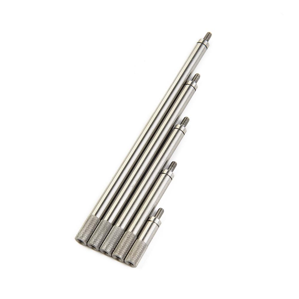 5 szt. Zestaw przedłużek do wskaźnika trzpień 20/40/60/80/100mm stal szybkotnąca