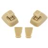 2Pcs Sun Visor Support Clip 95994975 ABS & PC Beige