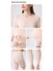Women's Warm Lenzing Modal Autumn Underwear Set - Skin-Friendly Base Layer Top & Pants with Collar