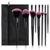 12-Piece Soft Bristle Makeup Brush Set with Portable Storage & Strong Powder Grip - Fast Shipping