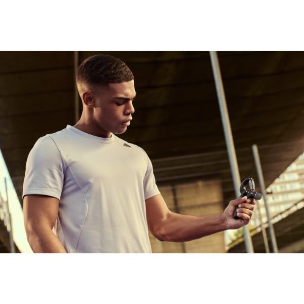 adidas Adjustable Grip Trainer, Resistance Levels 10-40kg, Black/Grey, ADAC-11400GR