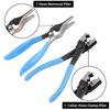 DAYUAN Hose Clip Pliers and Hose Clamp Pliers Hose Removal and Removal Tools for Car Flexible Hose Clamp Fuel Hose Auto Repair Tools 9-Piece Set,