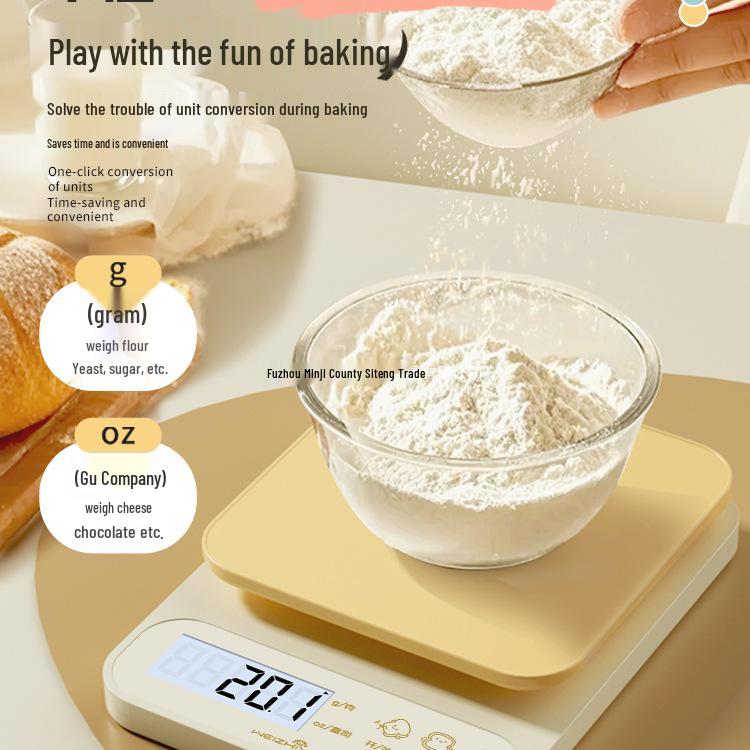 2025 High Precision Digital Kitchen Scale for Baking and Food Weighing