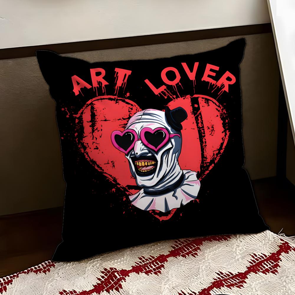 Movie TTerrifierR Cushion Cover Reversible Soft Durable Pillow Cover Home Car MultiScene Use for Daily Comfort