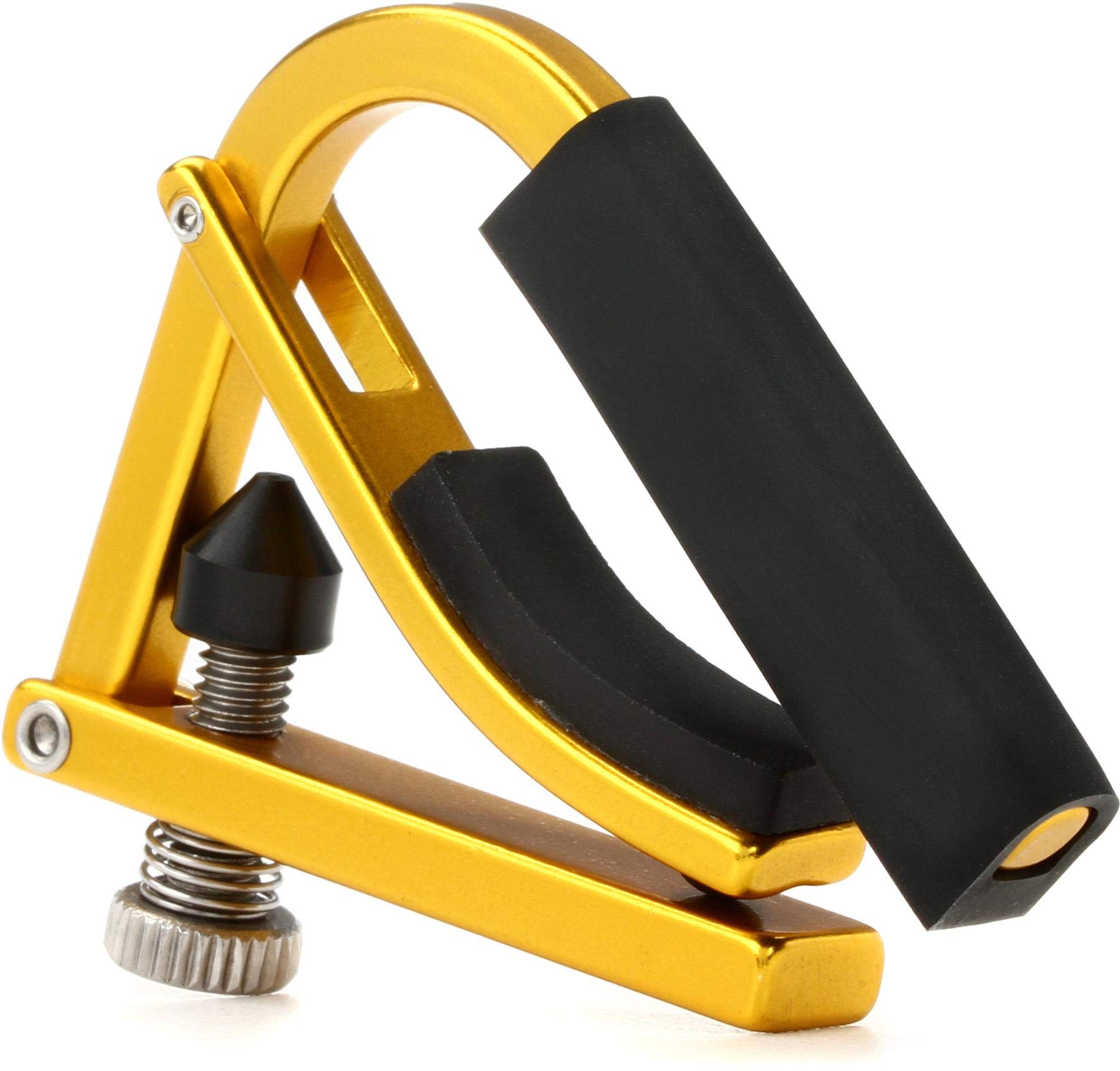 

SHUBB Capo Tast для укулеле легкий алюминиевый золотой L-9 []