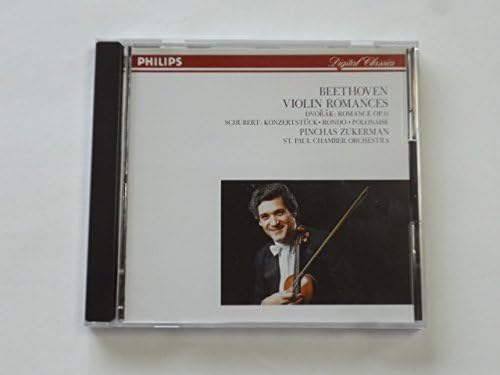 CD ZUKERMANN (PINCUS), BEETHOVEN, DVOR - Beethoven's Romances  PHCP9032 Japan ObiClassical Used