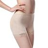 Padded Boxers Panties Mid Waist Lift Hip Solid Color Lace Panties Woman Supplies
