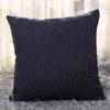 Square Linen Solid Color Soft Pillow Case Sofa Bed Cover Cushion Home