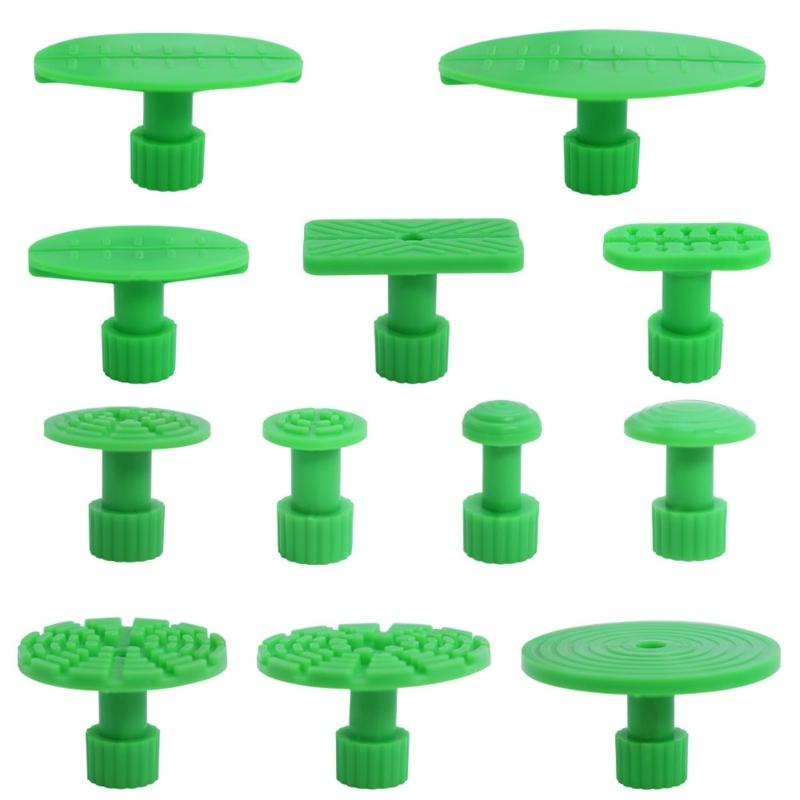 12Pcs Dent Repair Tool Puller Tabs Auto Maintenance Tool Dent Removal Tool Tabs Dent Removal Pulling Tab