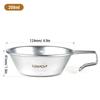 2pcs Stainless Steel Travel Sierra Cup 200ml Measuring Camping Bowl For Backpacking Camping
