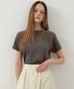 Wednesday Oasis For Woman Soft Layered Embroidered Short Sleeve T-Shirt_4 Colors (W25-Tp54)