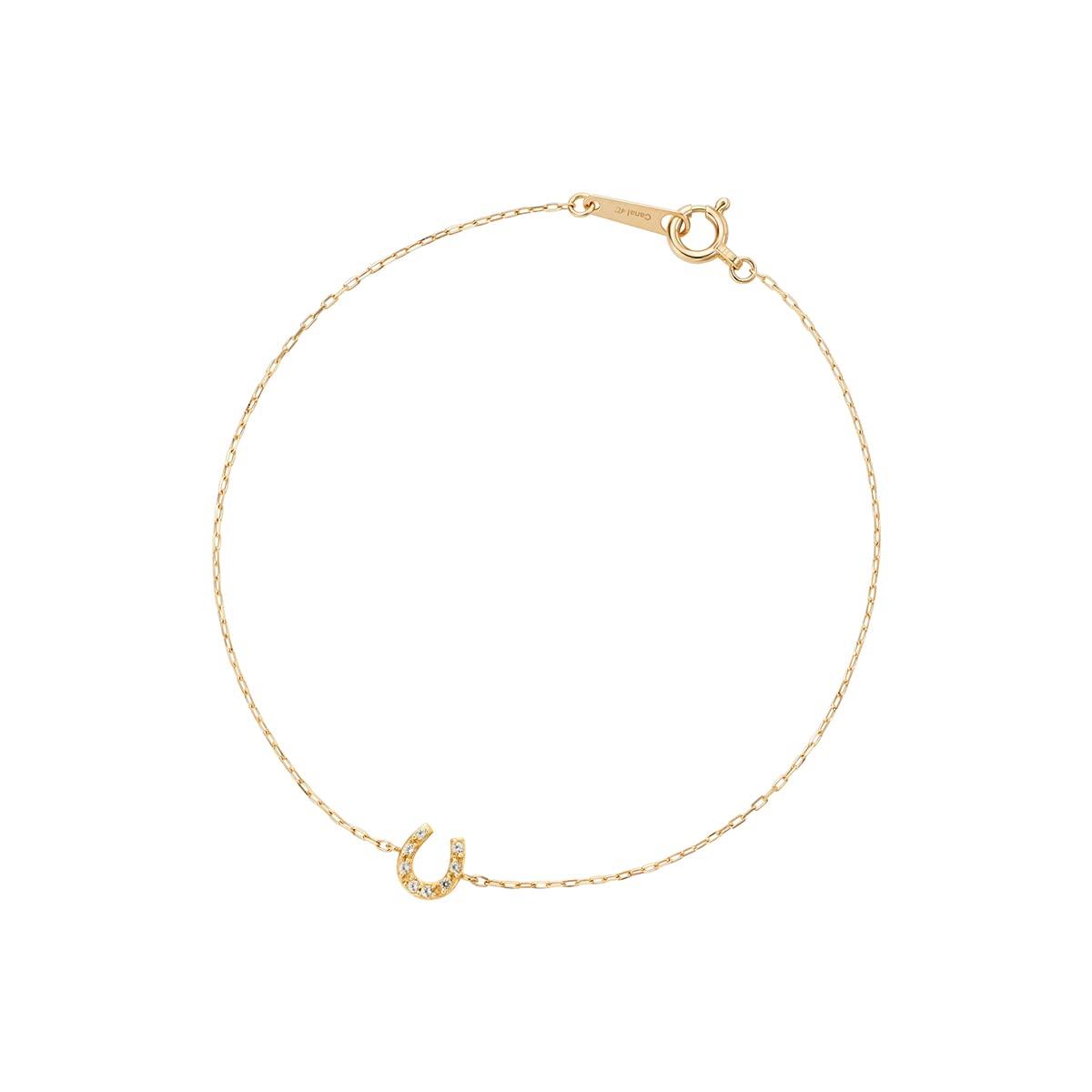 [CANAL 4℃] Topaz K10 Yellow Gold Bracelet 152326133004