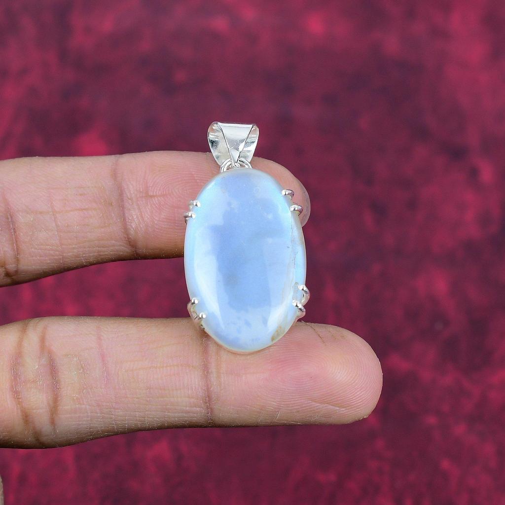 Rainbow Opal Jewelry, 925 Solid Sterling Silver Pendant Handmade Gemstone Jewelry, Gifts For Wife Brand New Pendant