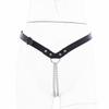 Chastity Belt for Women with Goods for Clitoris Training SM Chastity Adult SM Bondage Restraint Sexy Underwear for Slave Adjustable Chain, Women,