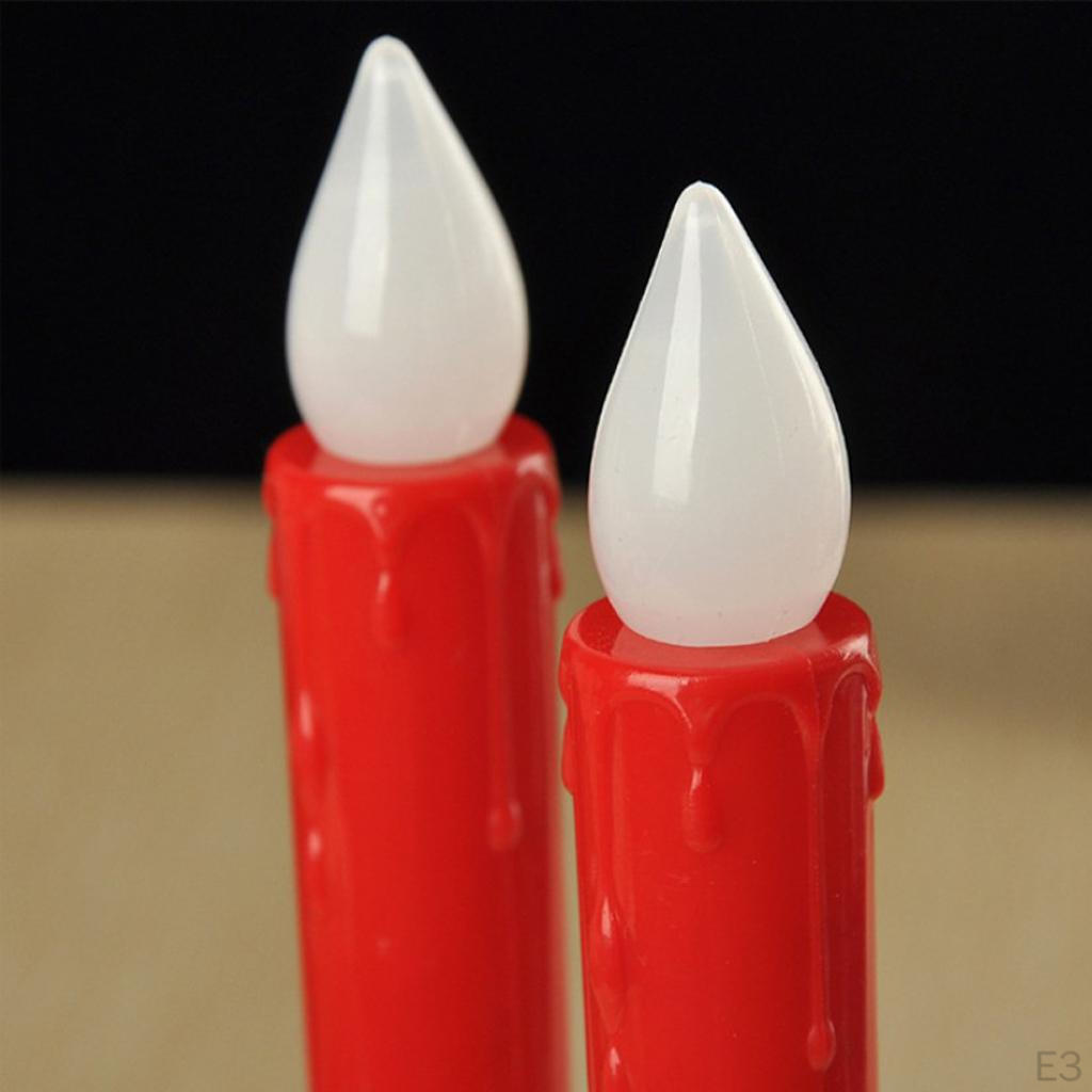 Candles Pillar Tea Light Church Stand Battery Operated