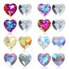 Crystal Austria 6432 Heart Cut Pendants Loose Rhinestone Charms Glass Jewelry Gems Stones for DIY Necklace Jewelry Making 12Pcs