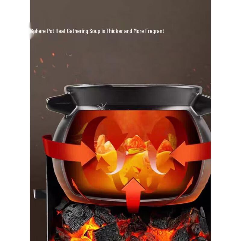 COOKER KING Happy Bear Ceramic Clay Pot