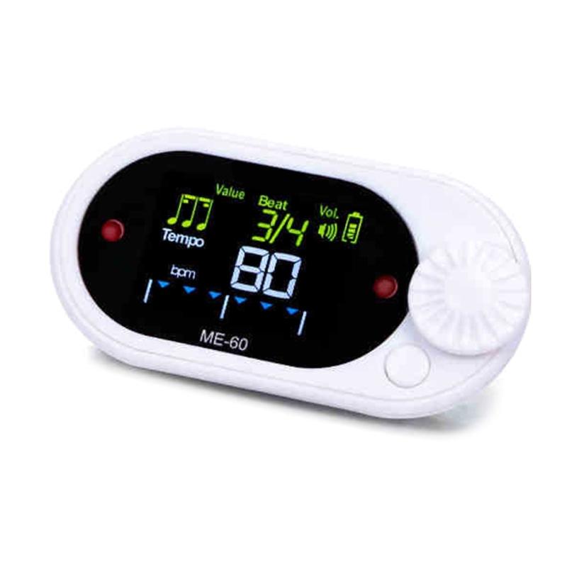 Multifuntional Metronome Comfortable Metronome  Quiet Metronome with Back Clip for Runners and Musicians