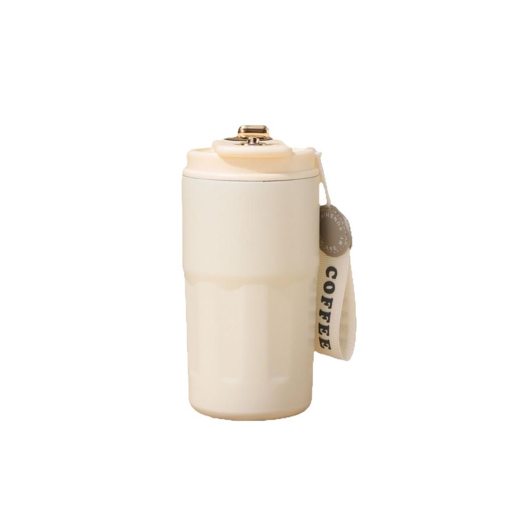 316 Stainless Steel Thermos Cup Intelligent Temperature Display Coffee Cup Rope Car Portable Cup