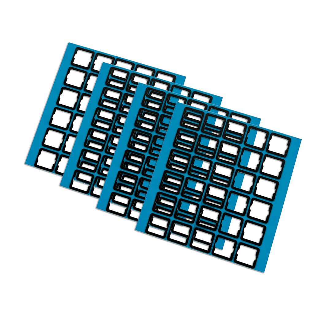PCB Switch Pad Stickers Foam EVA PE PORON Material for Mechanical Keyboard Gasket Improve Sound Quality