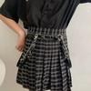 Punk Leather Waist Chain Belt Layered Ring Belly Chains Dance Body Accessories for Women and Girls