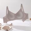 Invisible Bra Women's Underwear Breathable One-piece Fixed Cup Bra Gathering Invisible Bra Push Up Bra
