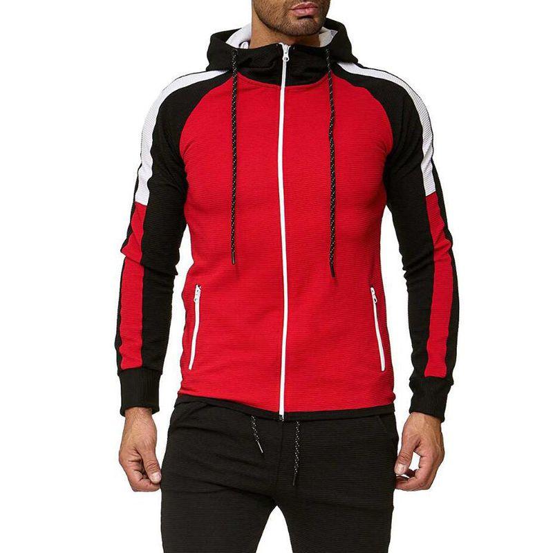 Mens Jogging Tracksuit Hoodie Coat Jacket Trousers Pants Sports Sweat Suit Set