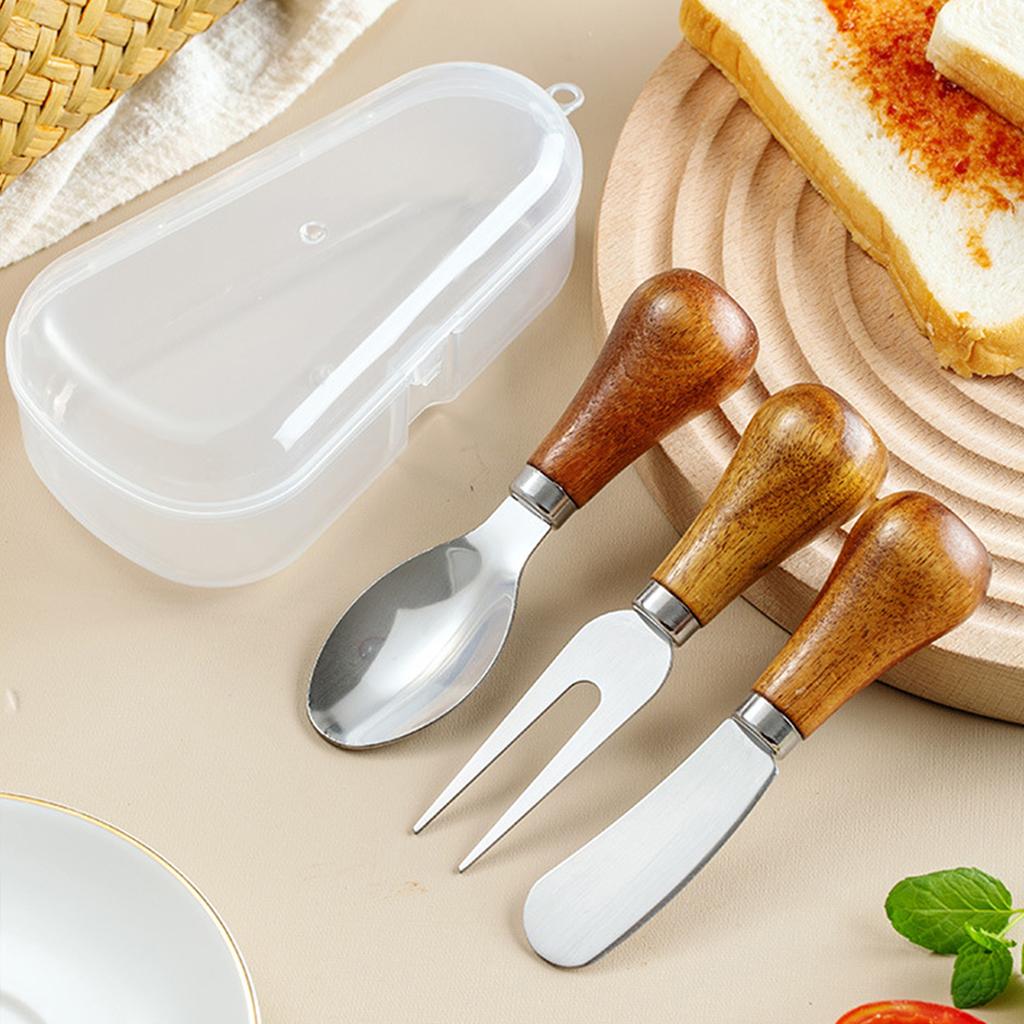 3 DB - Vajkés; Spreader; Pirítós kenő kés; Lekváros kenő; Mogyoróvaj kenő spatula; Kaparó; Álló szórólapát készlet 6