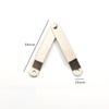 2pcs Lid Support Hinges Antique Bronze Wooden Box Positioning Tripod Furniture Hinge Hardware Bracket Cabinet Door Accessories