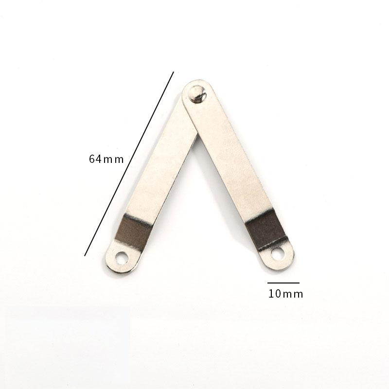 2pcs Lid Support Hinges Antique Bronze Wooden Box Positioning Tripod Furniture Hinge Hardware Bracket Cabinet Door Accessories